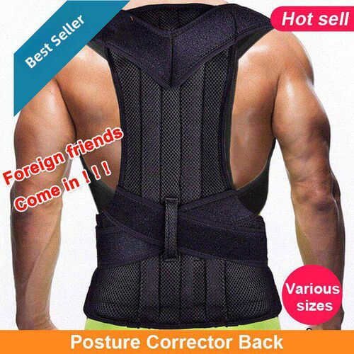 Back Posture Corrector Shoulder Lumbar Brace Spine Support
