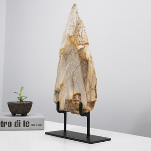 Yu Shi Lin木化石摆件开业礼品桌面摆饰客厅办公书桌艺术装饰天然