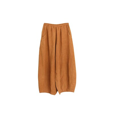 Dashu Artist Loves Linen Orange Elasticated Waist Bloomers C