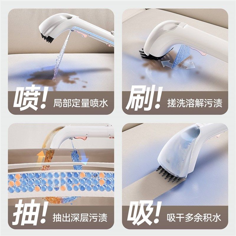 【补贴15%】UWNT友望布艺清洗机喷抽吸一体免拆洗地毯床垫B100S,生活电器,沙发/布艺/地毯清洗机,淘宝优惠券,粉丝福利购,淘宝优惠卷