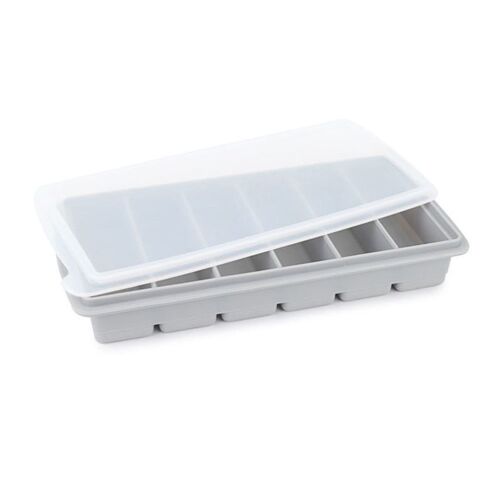 Long Ice Cube Tray Reusable Silicone Ice Cube Mold BPA Free