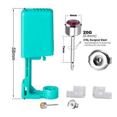 1PC Disposable Sterile Ear Piercing Unit Cartilage Tragus He