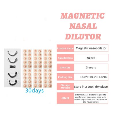Nasal breathing dilators Magnetic Nasal Strips Increase Air