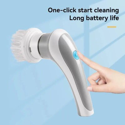 3-in-1 Electric Cleaning Brush Multi-functional USB Recharge
