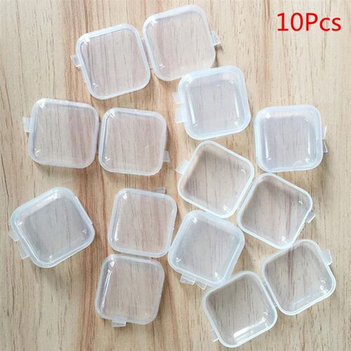 Storage Box Mini Translucent Plastic Box Packing Box Storage