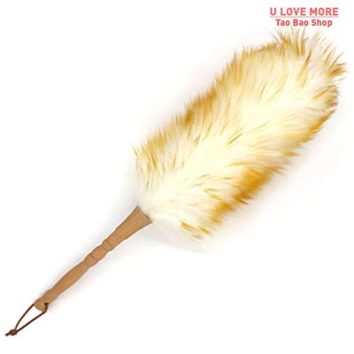 Dust Brush Household Feather Duster Dusting Cleaning Brush W