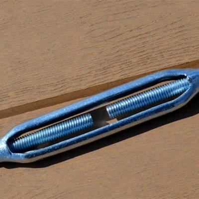 开体花篮螺丝钢丝绳花兰张紧器紧线器玛钢花篮螺栓伸拉器拉紧器