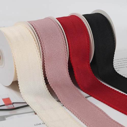 4cm泡泡珍珠棉丝带布带花边缎带彩带花束礼品包装DIY手工蝴蝶结