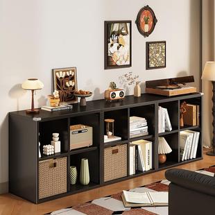 钢制书架自由组合格子柜书莱克书幼儿园方格柜矮柜展示书柜置物架