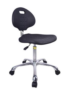 小白电杨防静椅子办车间旋转靠背椅学校实验公室发泡花升降KSV纹