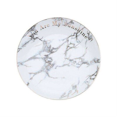 nordic steak plate marble plate home dish