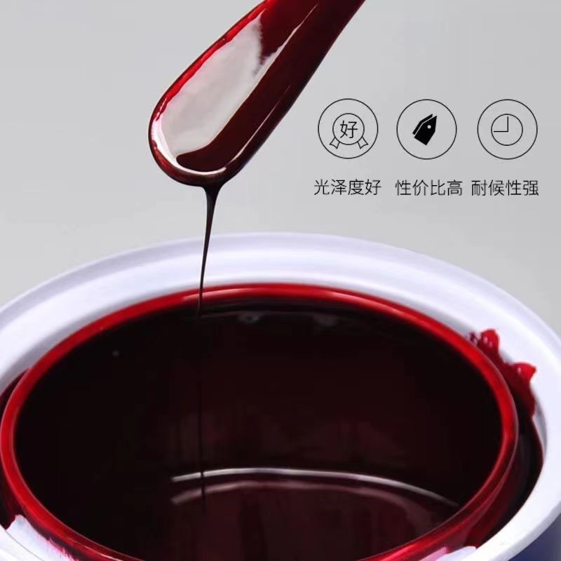 古象聚酯彩色85油漆油性木器漆清漆栏杆铁门窗家具翻新漆金属漆