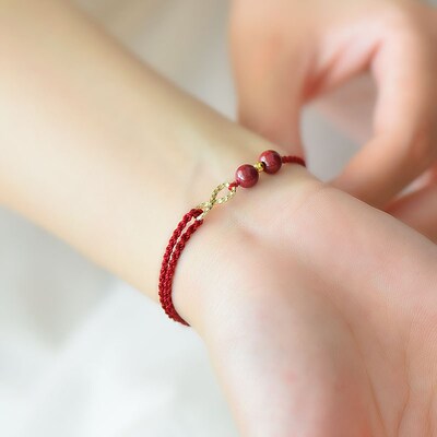 Benmingnian Red Rope Brlet Female Unlimited Rich Woven Hand