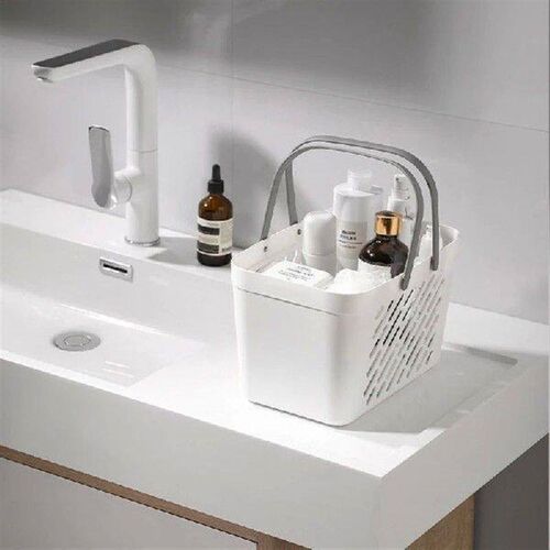 Bath Basket with Handle Multifunction Organizer Tote