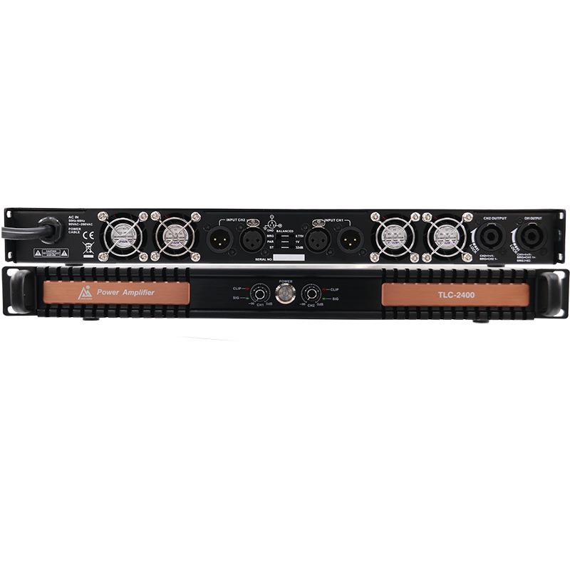 厂家直销D类C系列大功率数字功放2400W*2声道舞台会议1U舞台专用