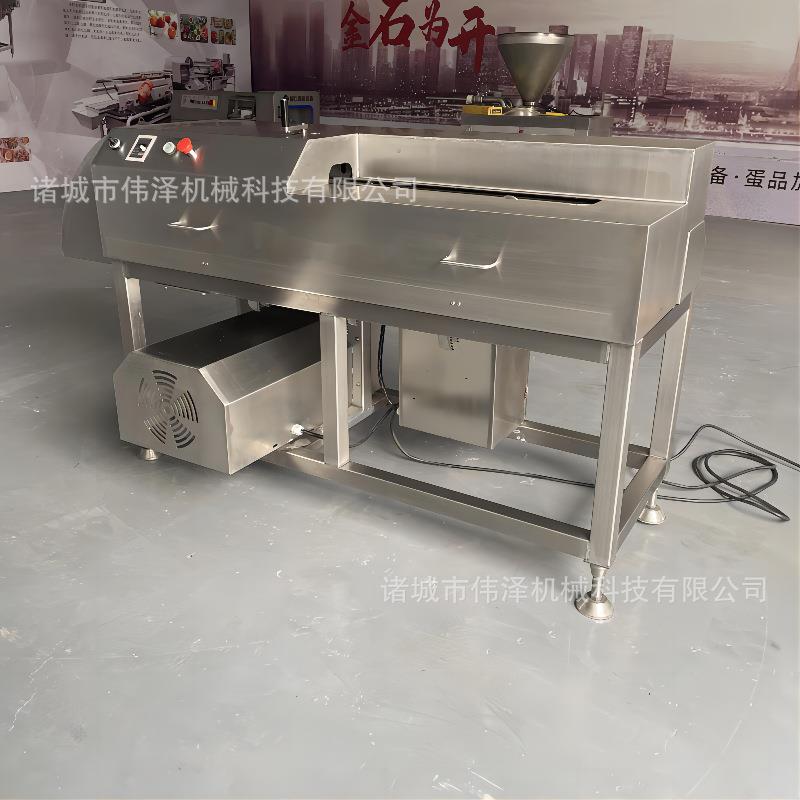 商用猪蹄劈半机 全自动牛蹄切半机 不锈钢猪手劈半设备