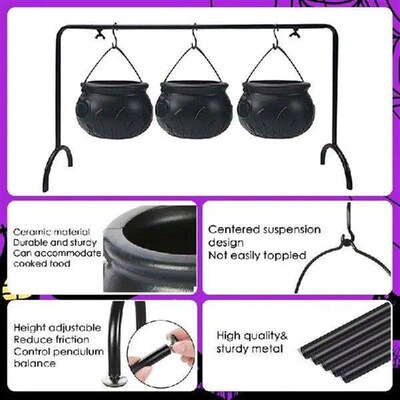 Halloween Witch Cauldron Candy Holder Small Witches