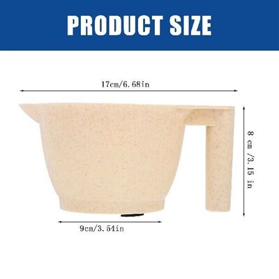 2 Pcs Hair Dye Bowl Tinting Tools and Accessories Colorful