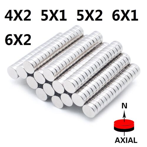 5/20/40/80Pcs 5x2 6x1 6x2 4x2 5x1 Neodymium Magnet NdFeB Rou