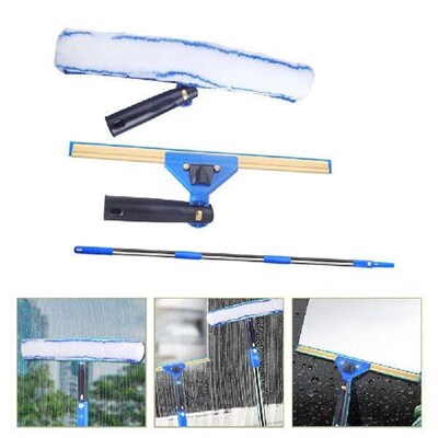 Glass Cleaning Scraper Extendable Window Squeegee