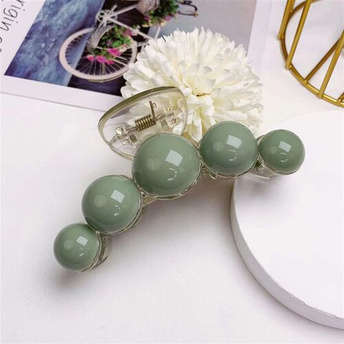 Acrylic Bead Large Small Grab Clip Back Head Claw Summer Sha