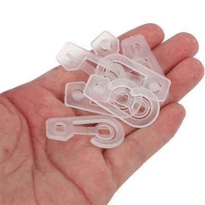 Key Fob Plastic Hook Clothes Rack Sock Display Hanger