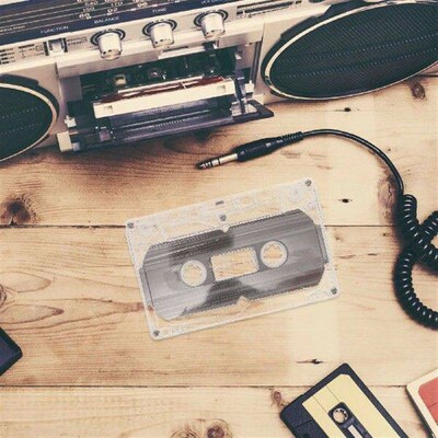 6 Pcs Tape Decoration Decorative Cassette DIY Tapes