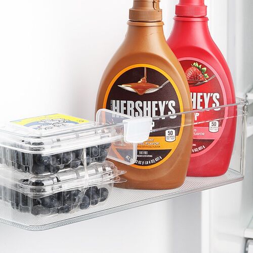 4Pcs/Set Refrigerator Partition Divider Storage Rack Multifu