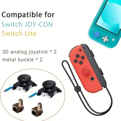 For Nintendo Switch Joycons joystick replacement, equipped