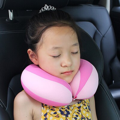 Pillow Kids Newbron Travel Neck Pillow U-Shape For Car Headr