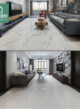 柔光客厅灰色瓷砖00x00亮光通体大理石瓷砖鱼肚白客厅防滑地砖