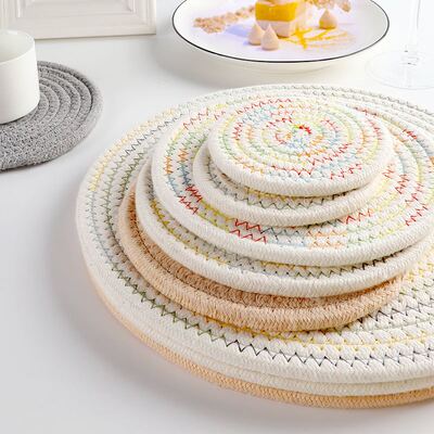 Corn fur woven Dining Table Mat Heat Insulation Pot Holder