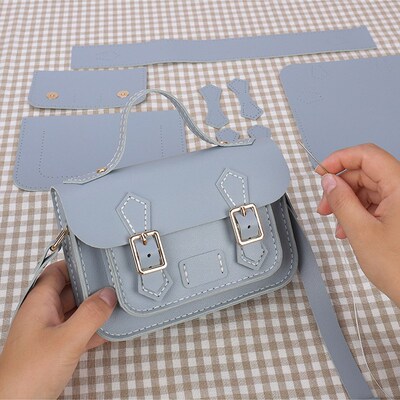 New Diy Handmade Bag Cambridge Style Hand Stitching With Sew