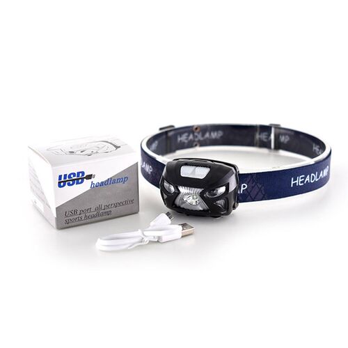 1200mAh Powerfull Headlamp LED Light Infrared Sensor Contro