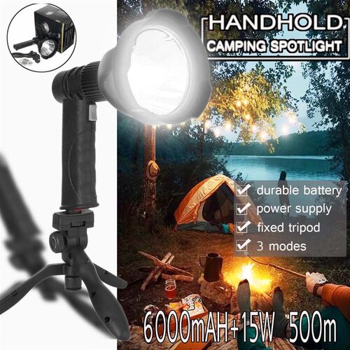 500M Rechargeable LED Flashlight High  Outdoors Camping Hunt