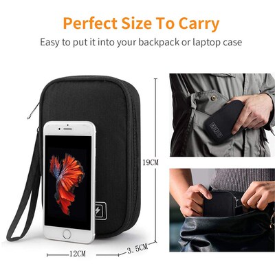 Cable Gadget Organizer Storage Bag Pouch Portable Electronic