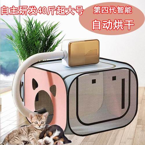 猫咪烘干箱吹干宠物洗澡家用洗猫吹风机狗狗小型折叠吹毛专用便携