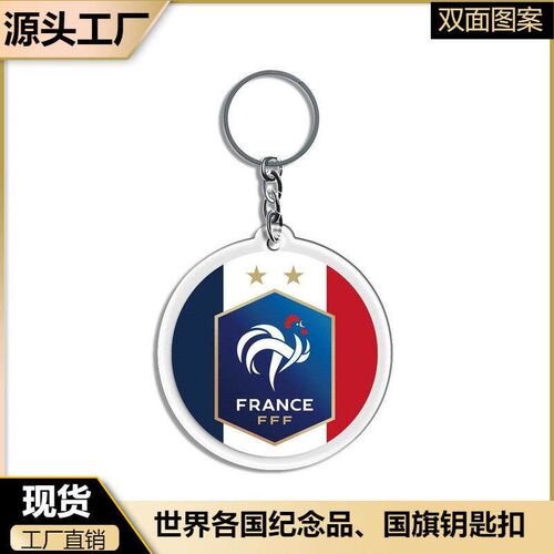 60pcs 2 Inch Acrylic Circle Blanks Key Chain Rings Round