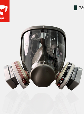 迈盾7F 全面罩kp100面具防尘防工业粉尘肺灰尘煤矿井下专用打磨