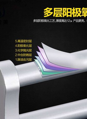 Towel Rack Space Aluminum Bath Towel Rack Folding Bathroom R