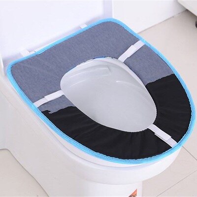 waterproof warm toilet mat implement set closestool 坐便垫