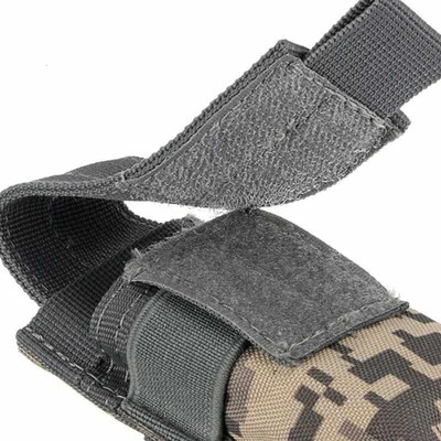 Tactical M5 Flashlight Molle Pouch Single Magazine Holster T