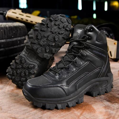 Mens Military Boot Combat Mens Ankle Boot Tactical Big Size