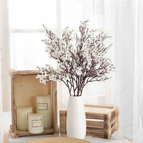 50CM Babys Breath Artificial Flower Silk Gypsophila Long Br