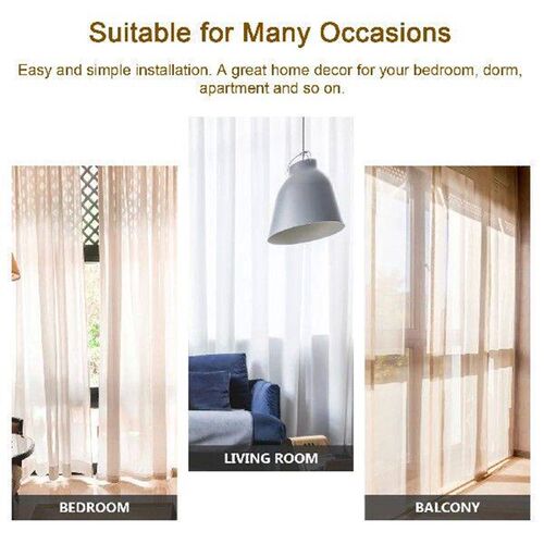 2 Pcs Roman Rod Accessories Curtain End Decoration Drapes