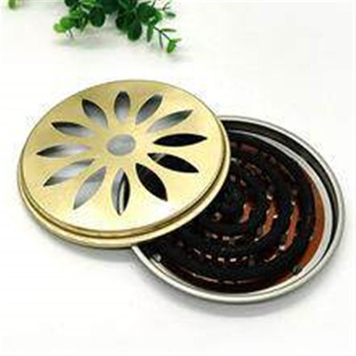 Portable Mosquito Coil Holder with Lid, Spike-Type Mosquito