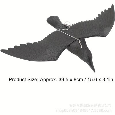 Simulation Crow Plastic Crow Statue Plastic Crow Decor
