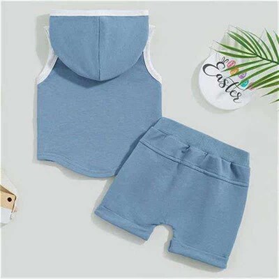 2023-03-01 Lioraitiin 0-4Years Toddler Boys 2Pcs Summer Outf