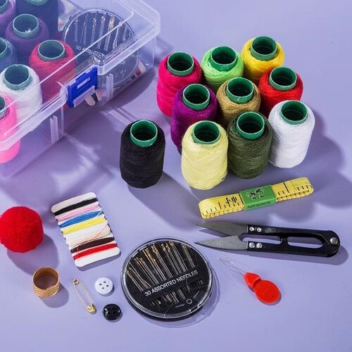 New Sewing Kit with Household Sewing Needles and Threads Set