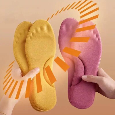 2Pairs Self Heating Insoles Thermostatic Thermal Insole Mass